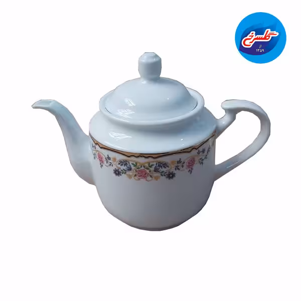 قوری چینی طرحدار زرین