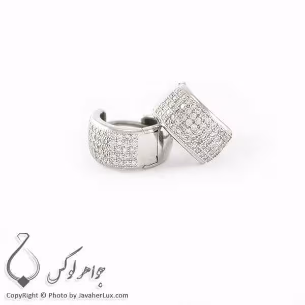 گوشواره نقره زنانه مدل کیسی _ کد : 100272