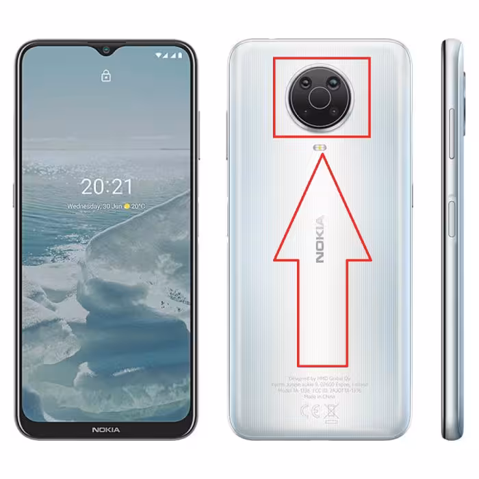 شیشه لنز دوربین نوکیا NOKIA G20