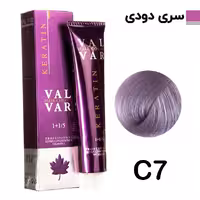 رنگ مو وال وار بلوند دودی روشن سری دودی شماره c7