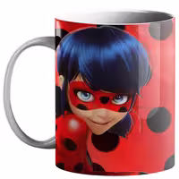 خرید ماگ-لیوان  دختر کفشدوزکی کد k18