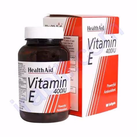 کپسول ویتامین E 400 واحد هلث اید 30عدد