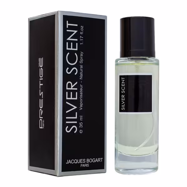 عطر جیبی مردانه پرستیژ مدل Silver Scent حجم 35 میل