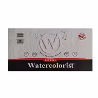 بلوک مقوا آبرنگ واترکالریست دست ساز 100 درصد کتان 300 گرم 36*18