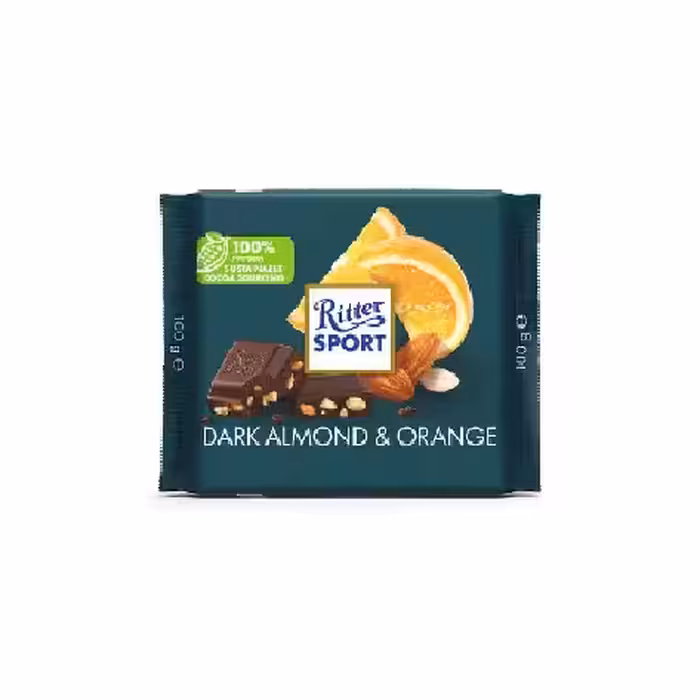 شکلات با تکه های بادام ریتر اسپرت Ritter Sport
