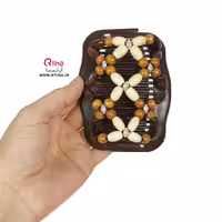 شانه جادویی مهره ای مجلسی / پلاستیکی