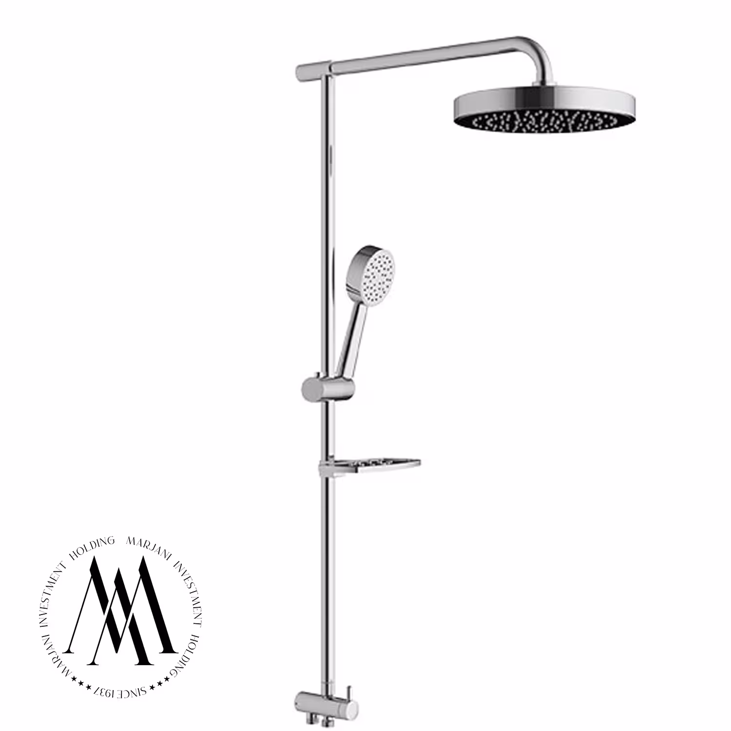 علم دوش شودر مدل بلا (رنگ کروم)