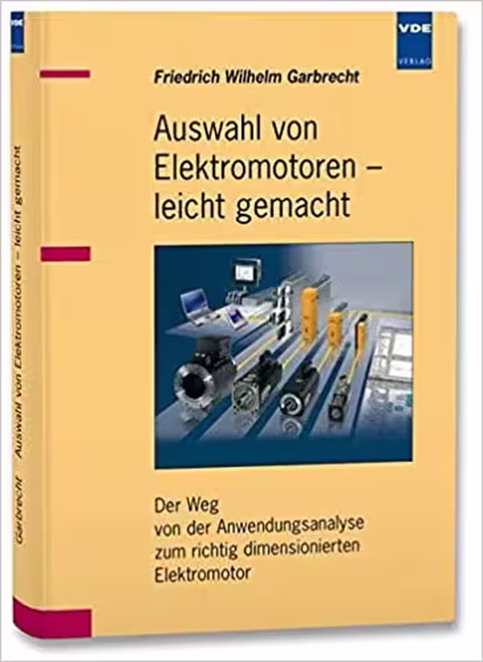 خرید و دانلود نسخه کامل کتاب Auswahl von Elektromotoren - leicht gemacht - Pdf