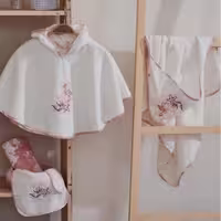 حوله 4 تکه نوزادی Rosa برند ecocotton