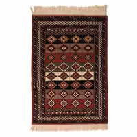 فرش دستباف سه متری متری طرح خراسان کد 4020346