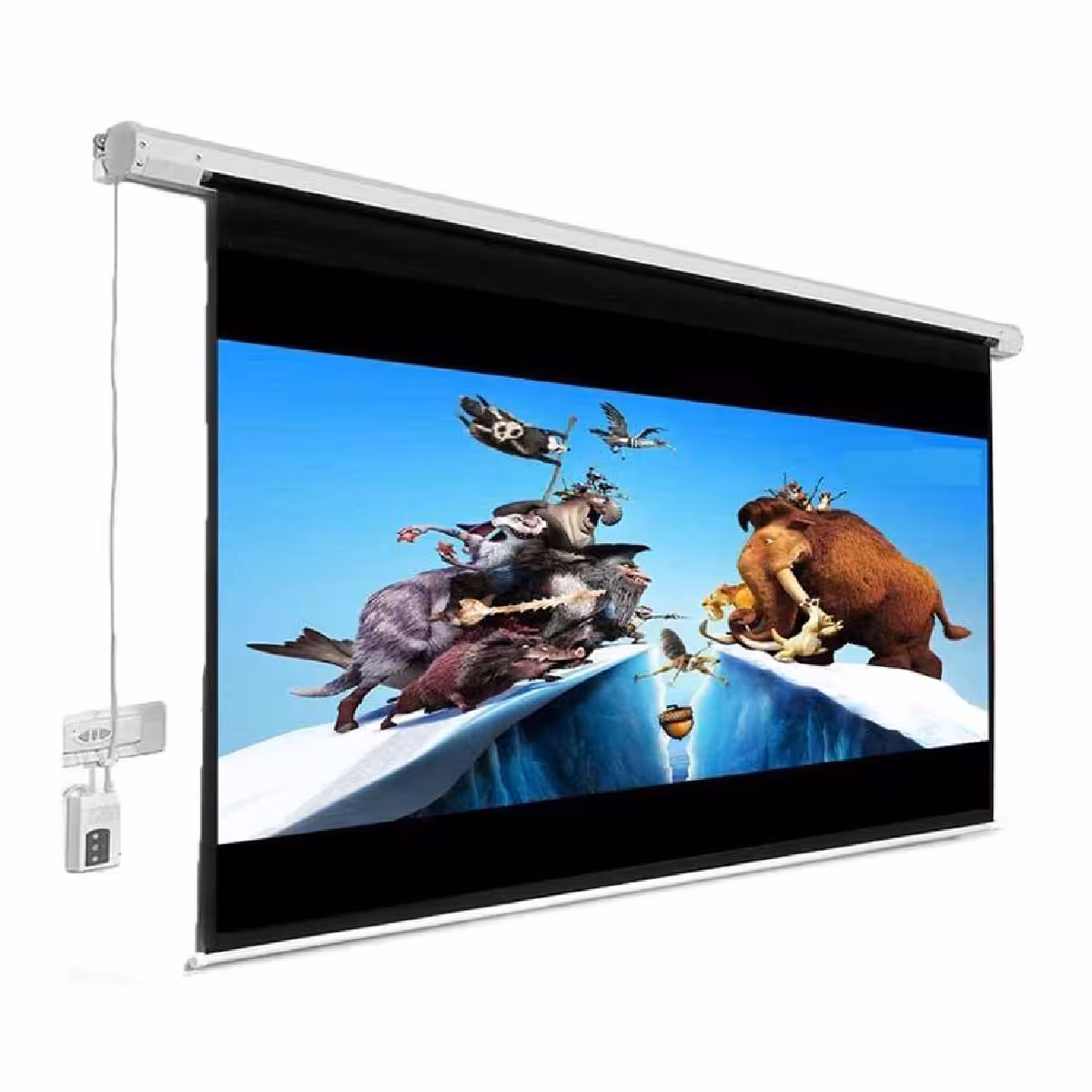 قیمت پرده نمایش دستی ویدیو پروژکتور سایز 250x250