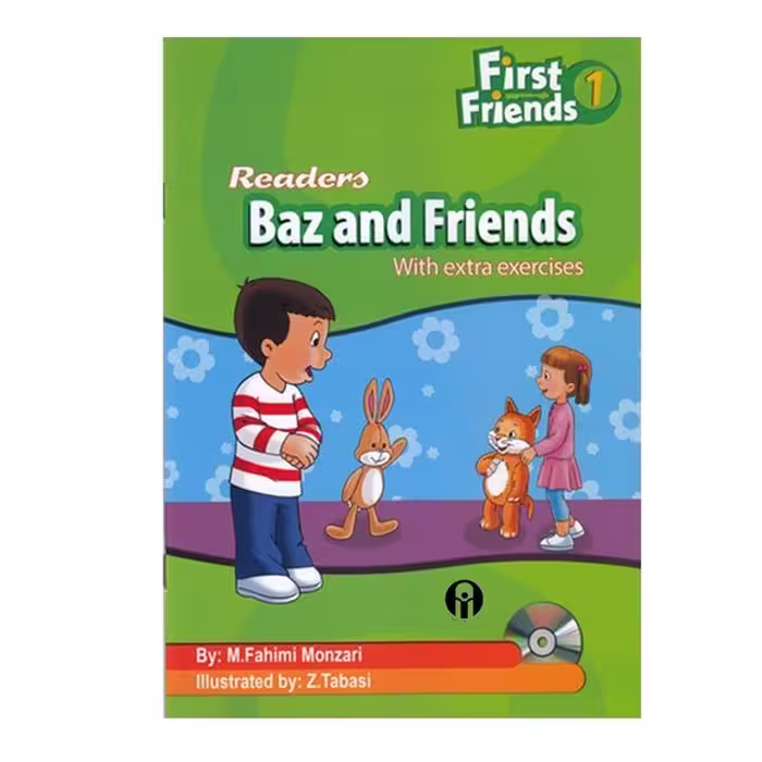 کتاب First Friends 1 Readers Baz and Friends