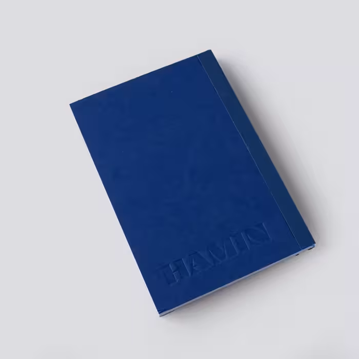 دفتر سه منظوره آبی همین (HAMIN)