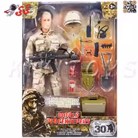 اکشن فیگور سرباز صلح بان جهانی با تجهیزات نظامی 90209 برند ام اند سی