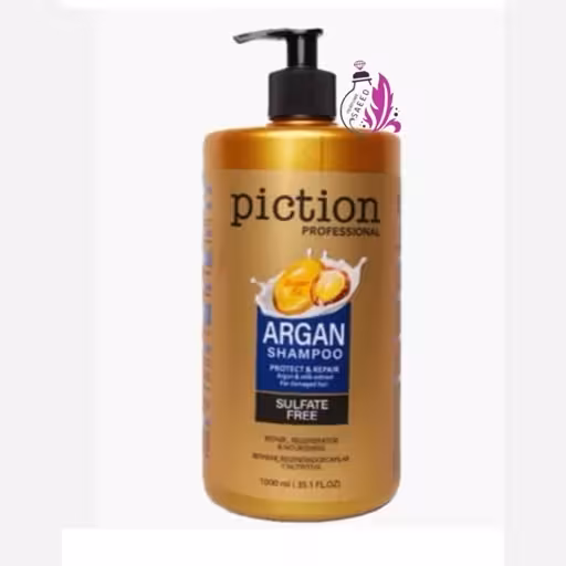 شامپو piction پیکشن  بدون سولفات مدل آرگان 1000 میل