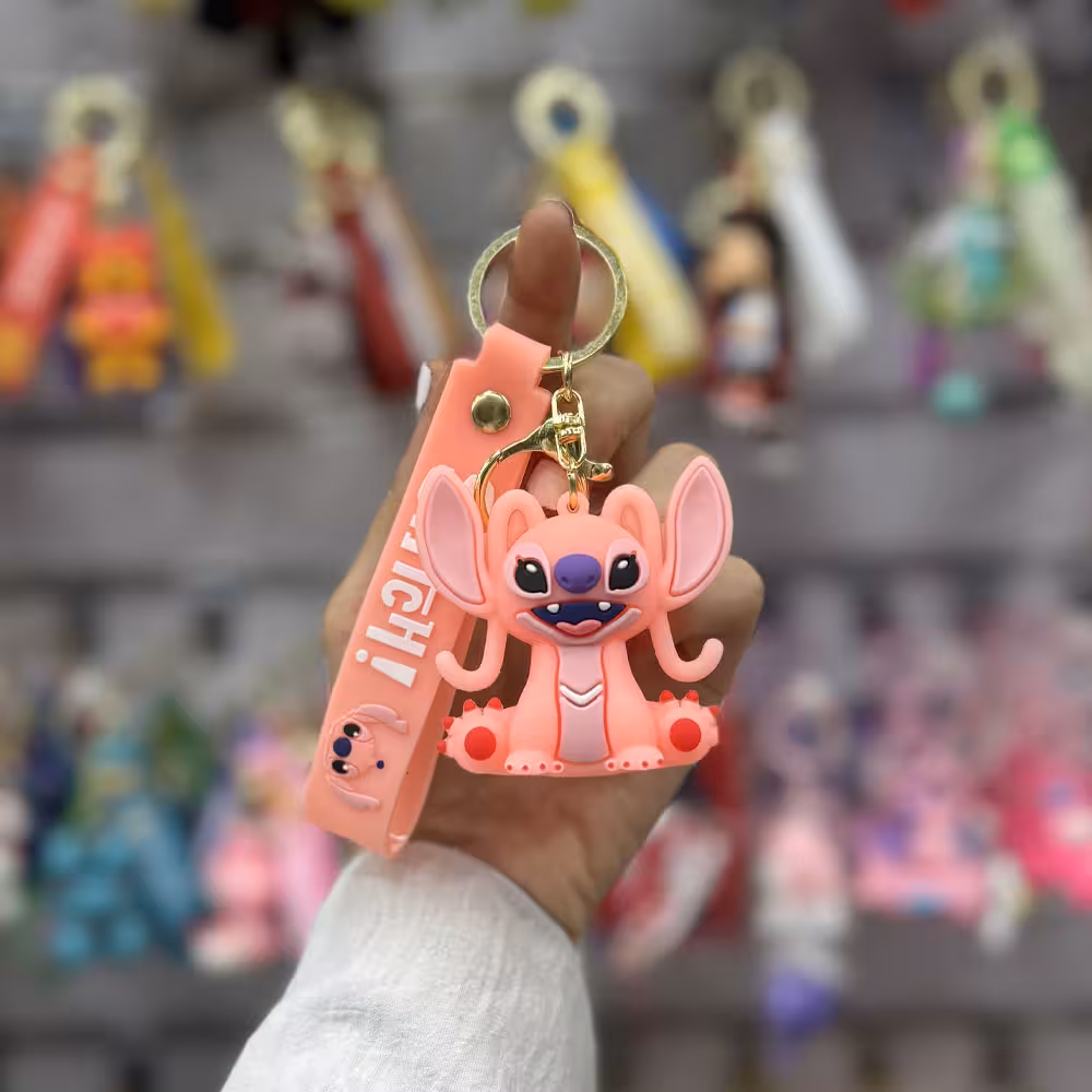 جاکلیدی سیلیکونی آنجل نشسته خندان