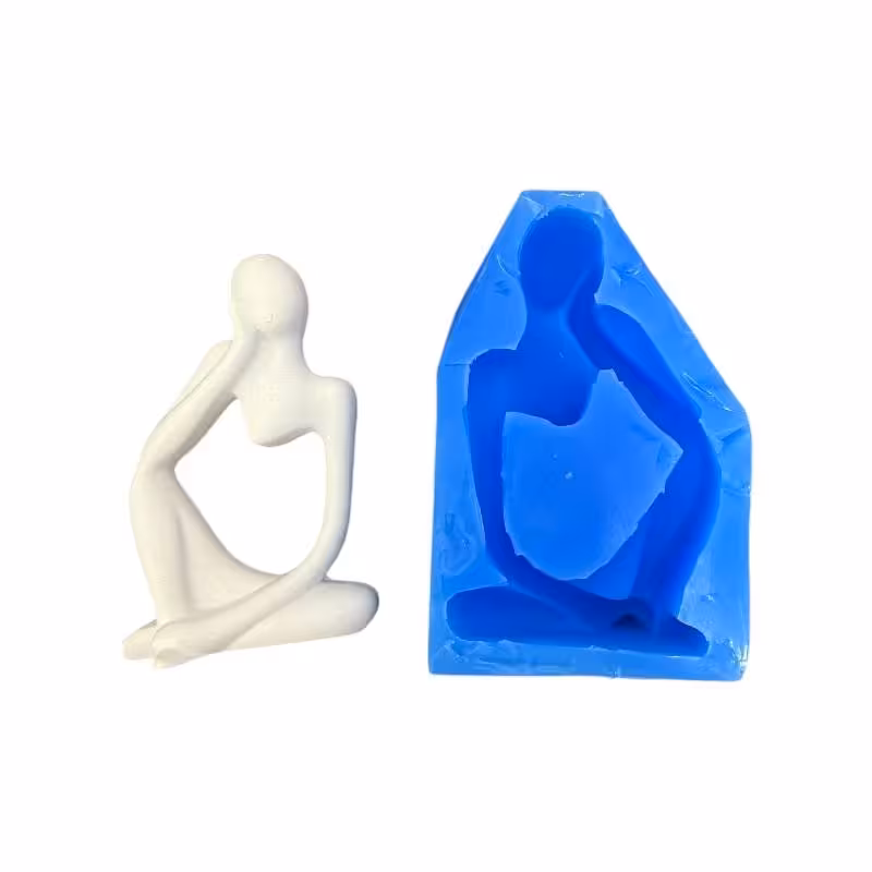 قالب سیلیکونی تفکر یک ارتفاع 12 سانت