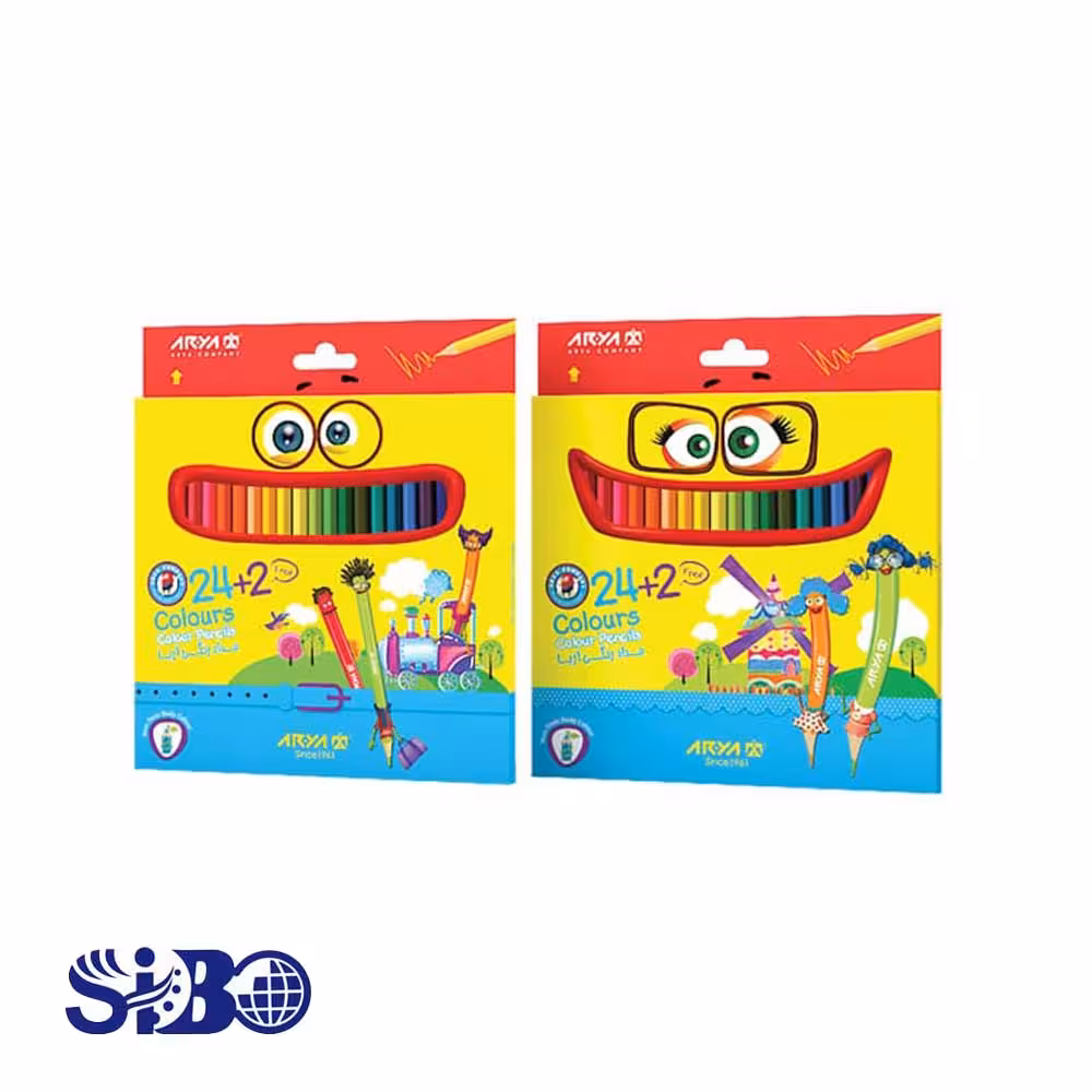 مدادرنگی آریا 2 24 رنگ