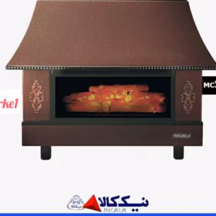 شومینه منحصربه فرد نیک کالا 28مدل زرین با سیستم هوشمند ODSو گاورنردار