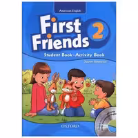 کتاب American First Friends 2 (Student Book   Activity Book)   QR (وزیری) (جنگل) اثر سوزان ایانوزی