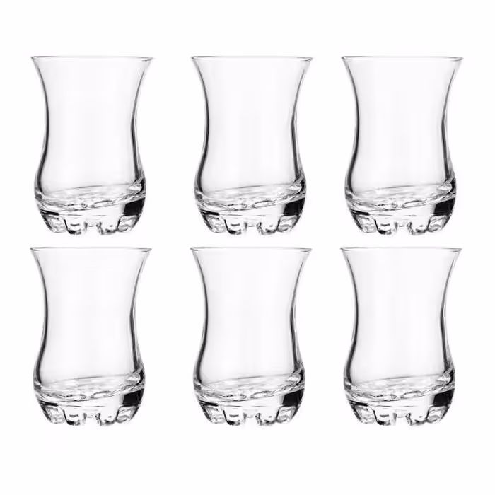 استکان پاشاباغچه مدل Nude بسته 6 عددی