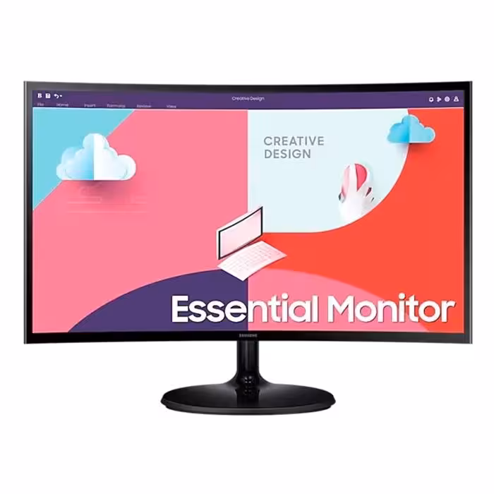 Samsung Essential S3 24C360 23.5Inch HD 4ms 75hz VA Curved Monitor