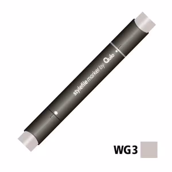 ماژیک راندو دوسر کوییلو کد WG3 مدل Stylefile (رنگ warm grey 3)