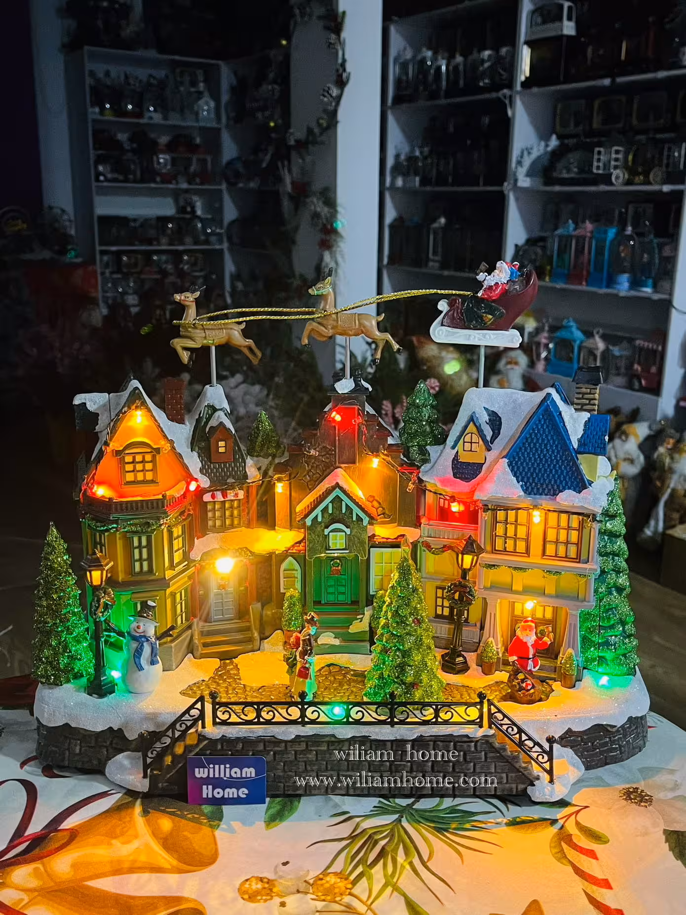 شهرک کریسمسی موزیکال آمستردام، سورتمه سوار