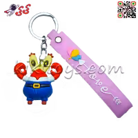 جاکلیدی و آویز سیلیکونی مدل آقای خرچنگ