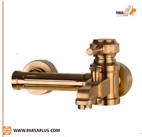 دوش دوان مدل زلان طلایی مات