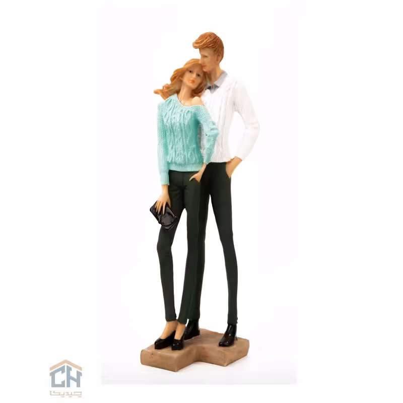 مجسمه زن و مرد گلدکیش مدل 4552