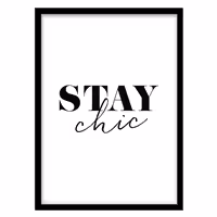 قیمت و خرید تابلو دکوراتیو مدل تایپوگرافی مینیمال کد 2156