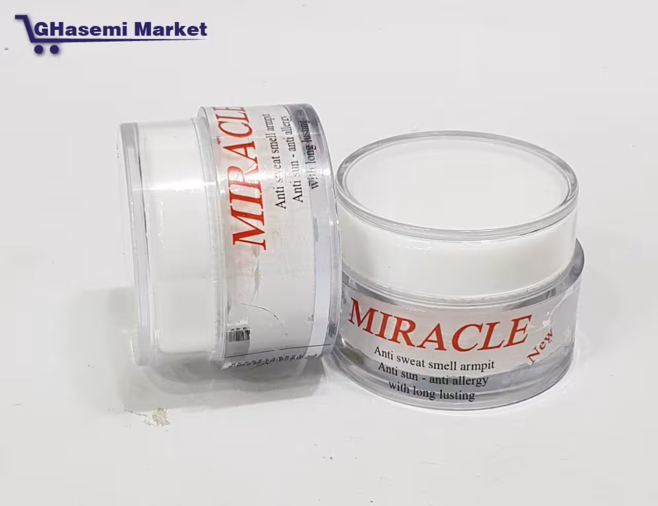 كرم ضد عرق میراکل Miracle ( ضد بو و ضد عرق )حجم 50 ميل