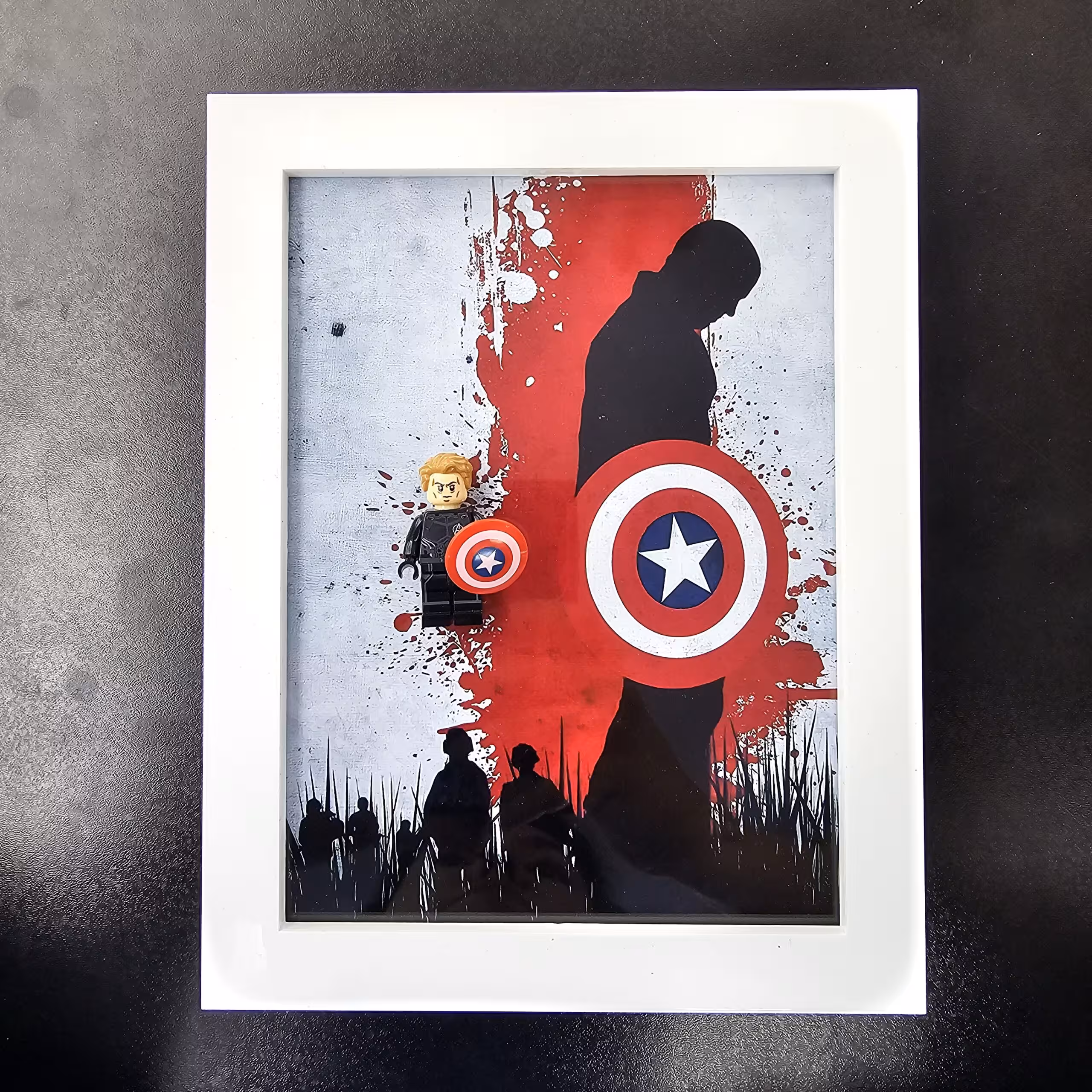تابلو لگو کاپیتان آمریکا