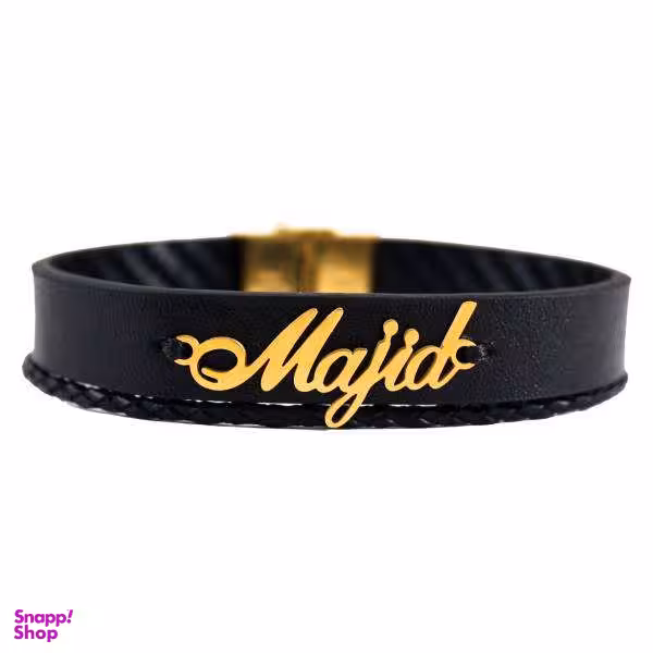 دستبند نقره طرح اسم مجید کد 01