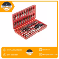 جعبه بکس 46 پارچه بکس و پیچ گوشتی درایو 1/4 HONGTOU (( اقساط یک ساله ))