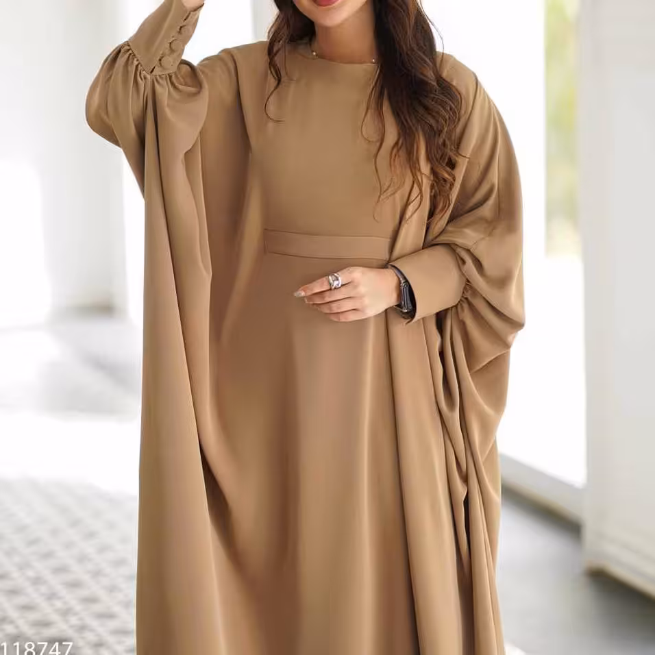 عبا شیک سایز 38 تا 58 جنس کرپ الیزا ارسال رایگان