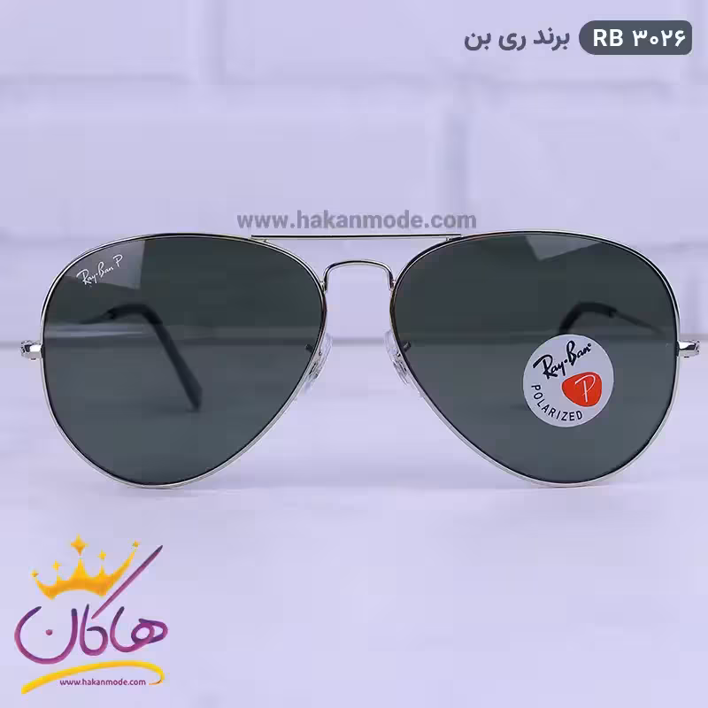 عینک آفتابی ری بن مردانه مدل 3026