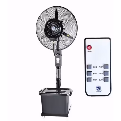 پنکه مه پاش مکنزی minghzhi ایستاده ریموت دار قطر 75 و 65