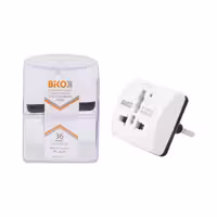 تبدیل برق 3 به 2 Biko مدل A88 - سفید - RYL