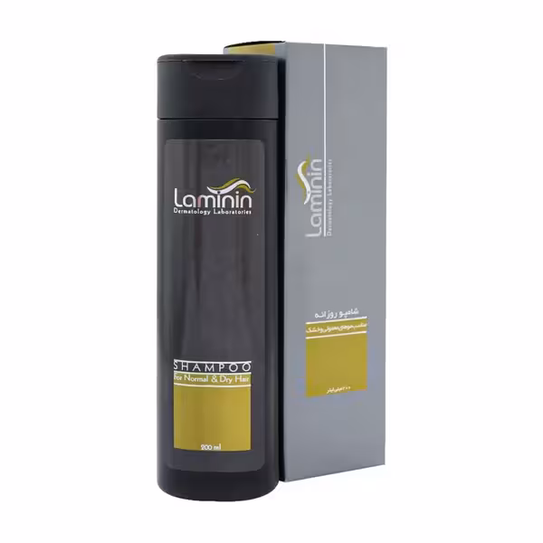 شامپو روزانه مناسب مو خشک و معمولی لامینین 200 میلی لیتر Laminin