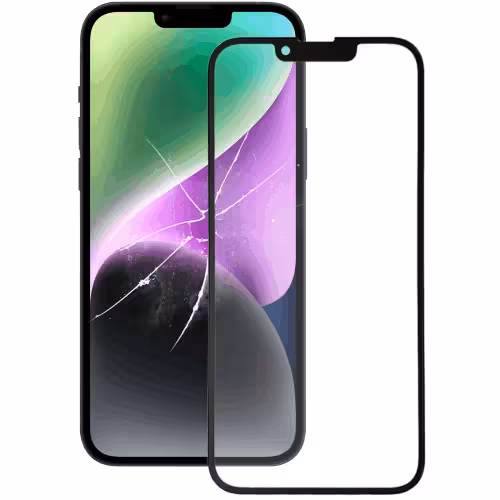 تعویض گلس ال سی دی آیفون 14