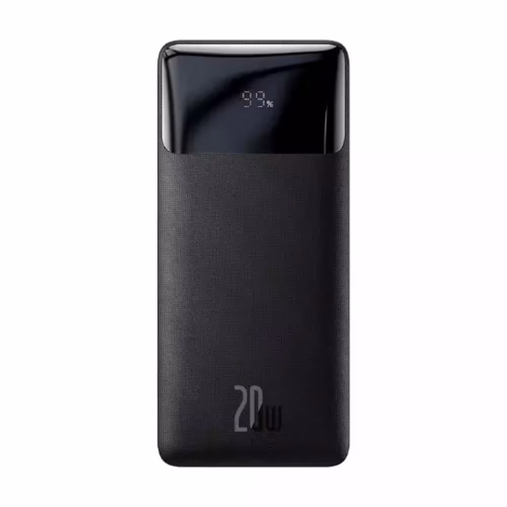 پاوربانک 20000 میلی‌ آمپر 20 واتی بیسوس مدل BASEUS BIPOW PPBD050302 DIGITAL DISPLAY