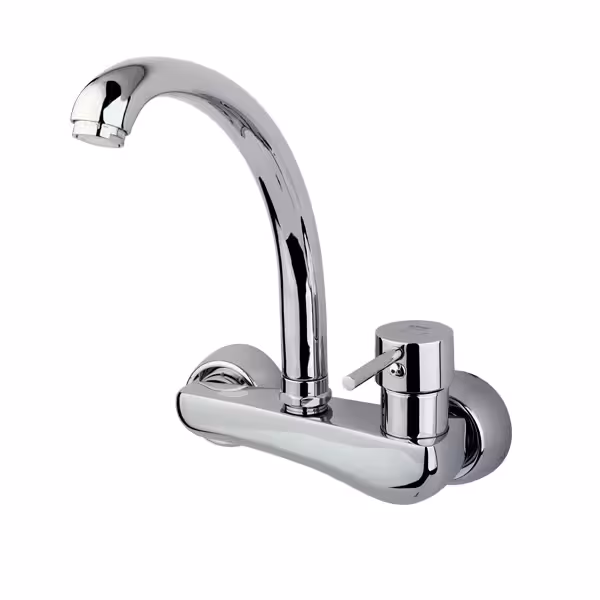 شیر ظرفشویی آشپزخانه راسان مدل پانیا علم صدف