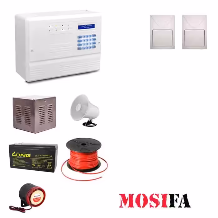 پکیج دزدگیر اماکن فایروال F10 مدل FF2