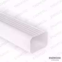 لوله چهارگوش خروجی آبرو 3 متری سوپیتا