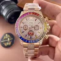 ساعت مردانه رنگین کمانی رولکس Rolex