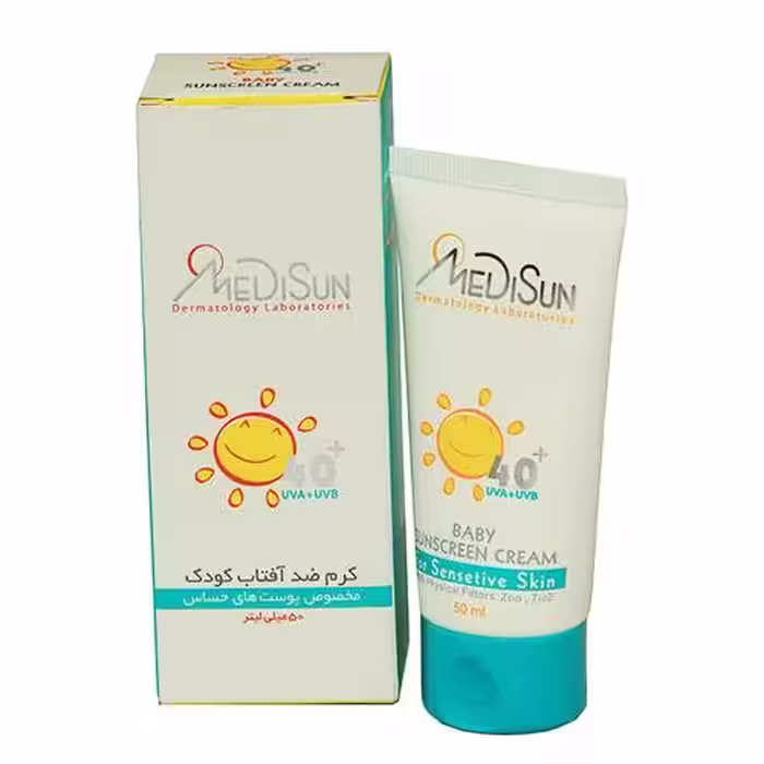 کرم ضد آفتاب کودکان sPF40 مدیسان