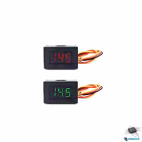 ولت متر پنلی کوچک قابدار 0.36 (آبی) DC