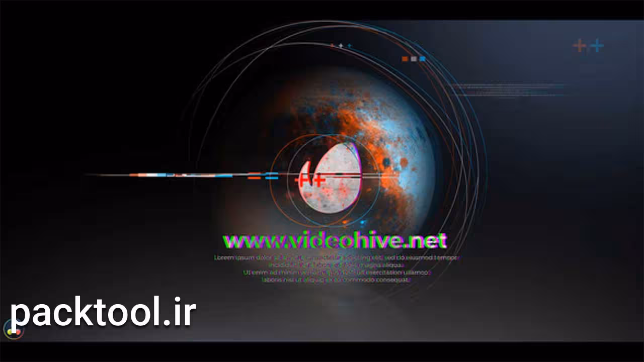 دانلود پروژه آماده داوینچی ریزالو انیمیشن لوگو Moon Logo Animation - پک تول